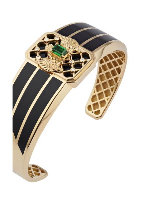 Balmain White Emblem Large Cuff for men