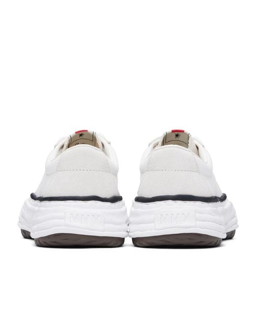 Maison Mihara Yasuhiro White Eric Og Lace-Up Sneakers for men