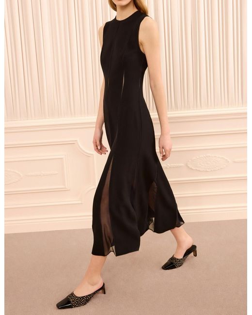 Ulla Johnson Black Sleeveless Midi Dress