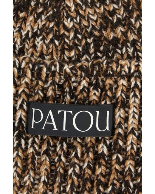 Patou Brown Logo Hat