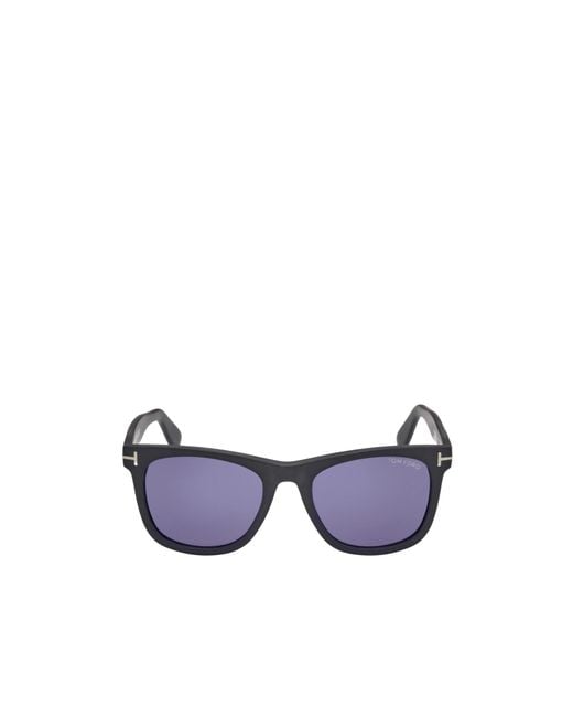 Tom Ford Blue Logo Sunglasses for men