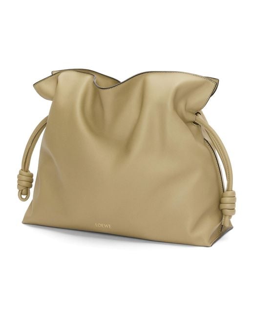 Loewe Natural Large Flamenco Clutch