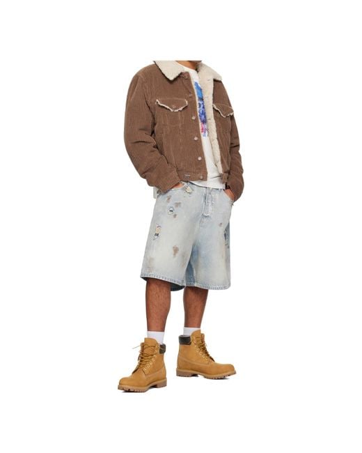 Timberland Brown Lace-Up Waterproof Boots for men
