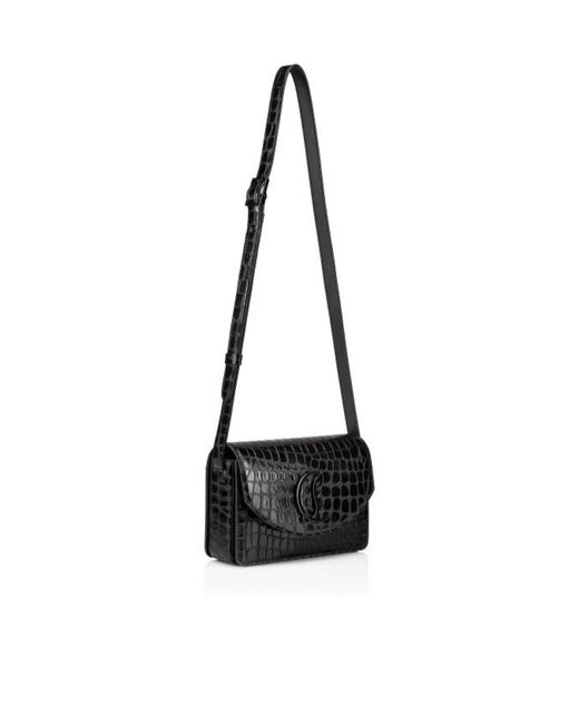 Christian Louboutin Black Loubi54 Small Crossbody Bag
