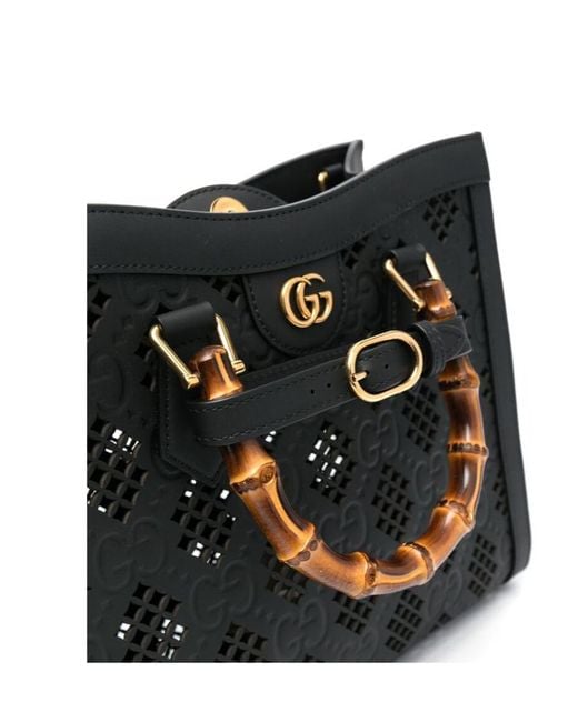 Gucci Black Tote Bags