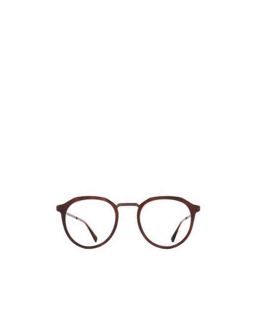 Mykita Metallic Lite Paulson Round Frame Sunglasses for men
