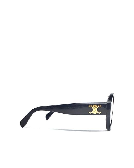 Céline White Logo Flat Mirror for men