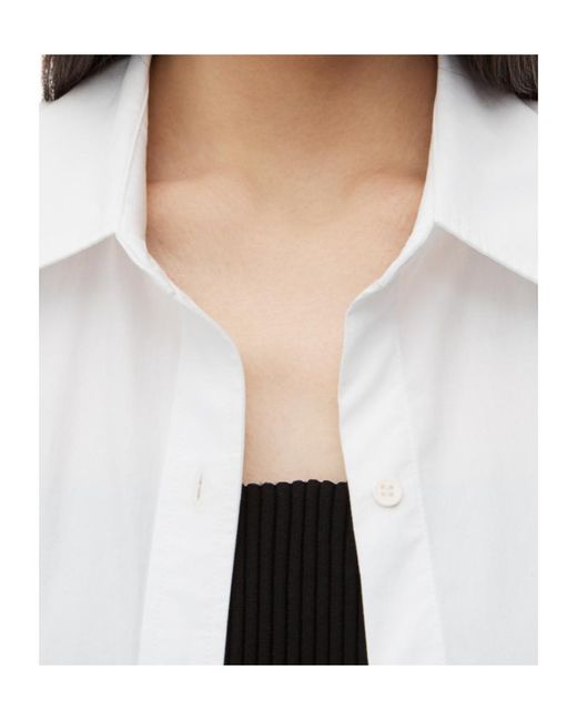 Alexander Wang White Twin Set Shirt Top