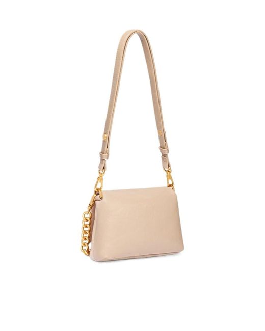 Liu Jo Metallic Logo-Plaque Cross Body Bag