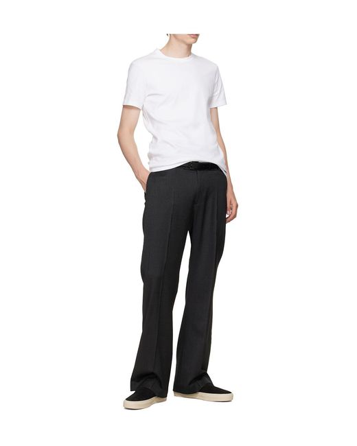 Tom Ford Black Jude Slip-On Casual Sneakers for men