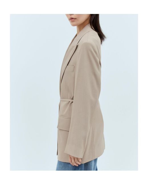 Acne Natural Jador Relaxed Fit Blazer