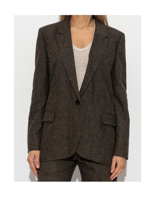 Isabel Marant Black Long Sleeve Blazer