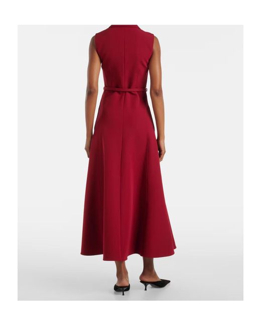 Roland Mouret Red Sleeveless Dress