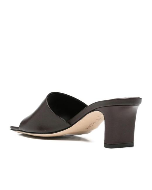 Aeyde Multicolor Square-Toe Open-Toe High-Heeled Sandals