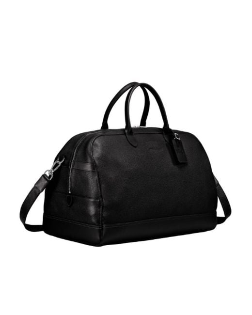 Longchamp Black Logo Travel Bag for men