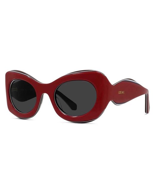 Loewe Multicolor Oval Frame Sunglasses