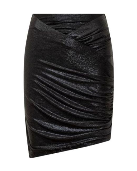IRO Black Asymmetrical Skirt