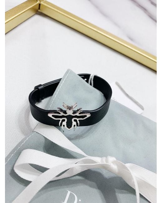 Dior Black Bee Bracelet