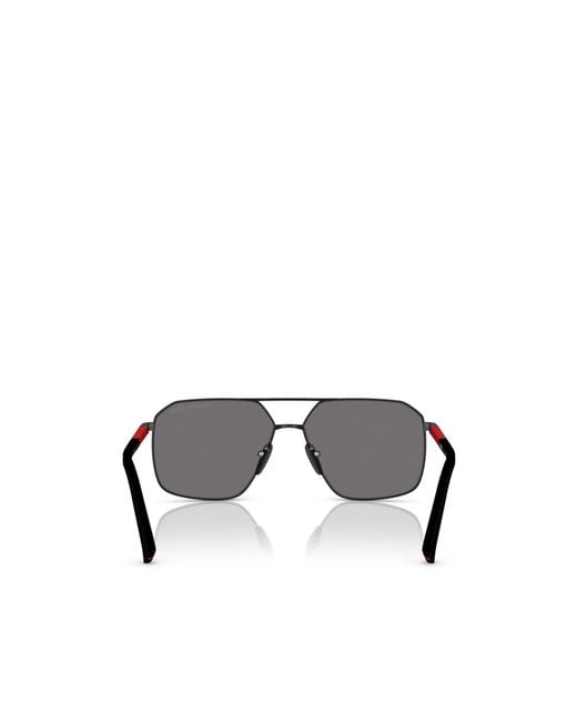 Prada Linea Rossa Multicolor Prada Eyewear Aviator Sunglasses for men