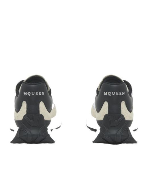 McQueen White Sprint Runner for men