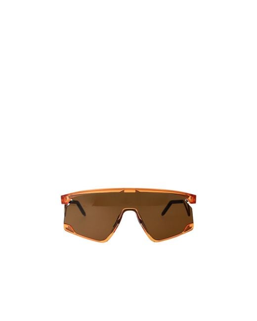 Oakley Brown Half-Frame Sunglasses for men