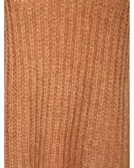 Herno Brown Sleeveless Turtleneck Sweater