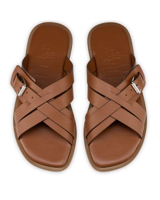 Christian Louboutin Brown Emircross for men