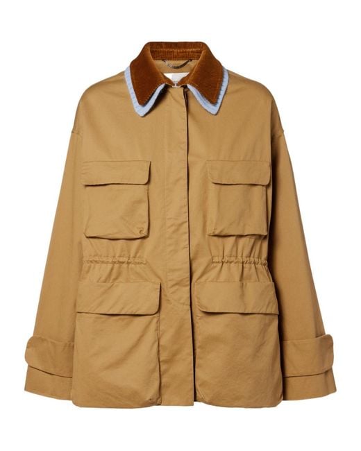 Dorothee Schumacher Brown Cotton Casual Jacket