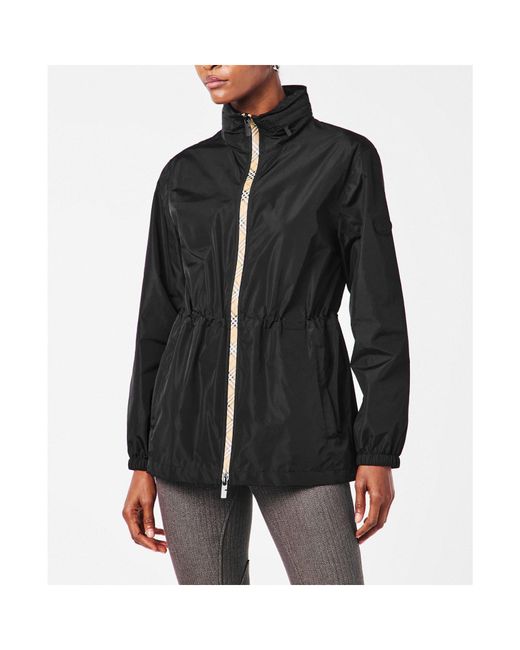Burberry Black Solid Color Casual Jacket