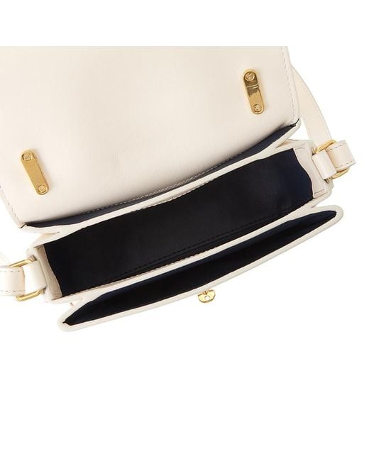 Mulberry Natural Small Lana Foldover-Top Tote Bag