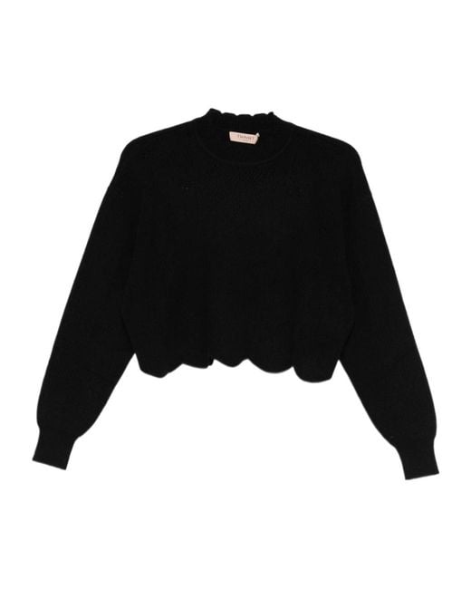 Twinset Black Twin-Set Sweaters