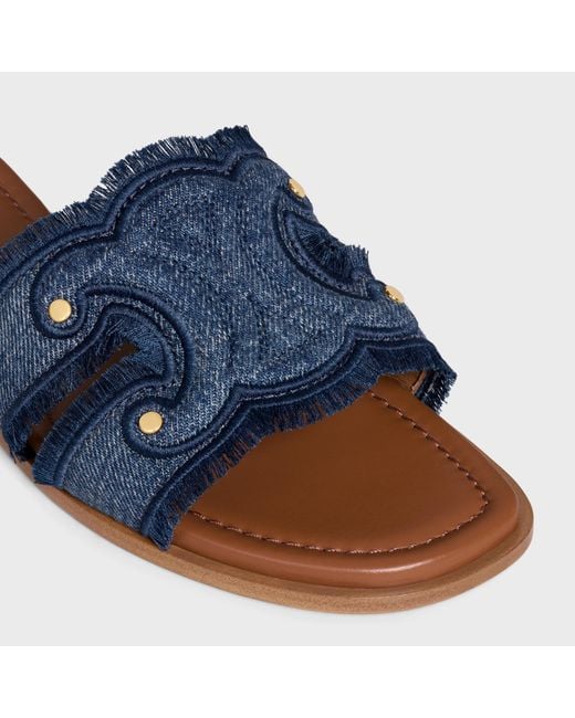 Céline Blue Marina Mule