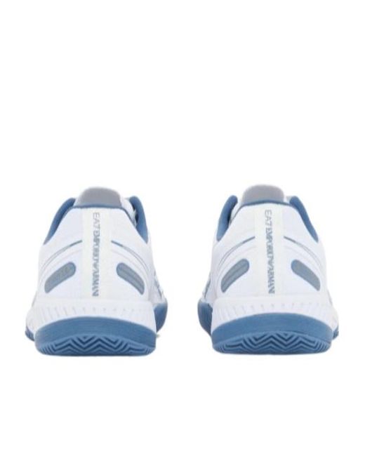 EA7 Blue Logo Detail Trainers for men