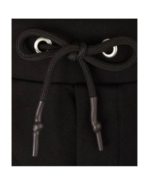 McQueen Black Logo Detail Sweatpants for men