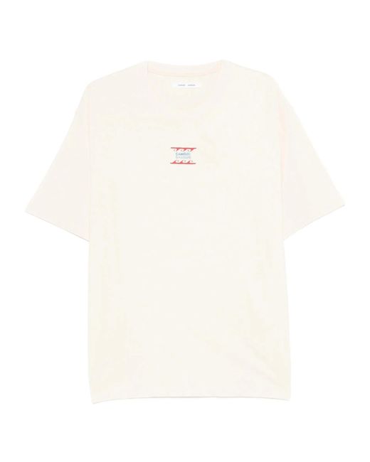 Samsøe & Samsøe White Sagergei T-Shirt for men