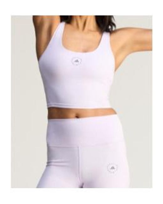 Adidas By Stella McCartney Purple Sleeveless Top