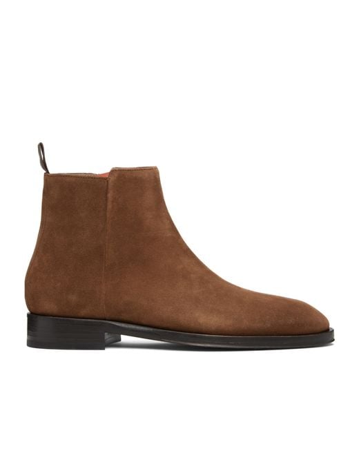 Paul Smith Brown Bronson Ankle Boots for men