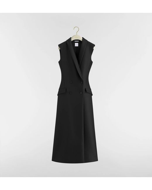 Dior Black Mid-Length Blazer Dress