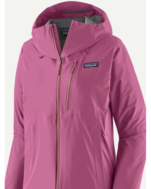 Patagonia Purple Hooded Zip Jacket