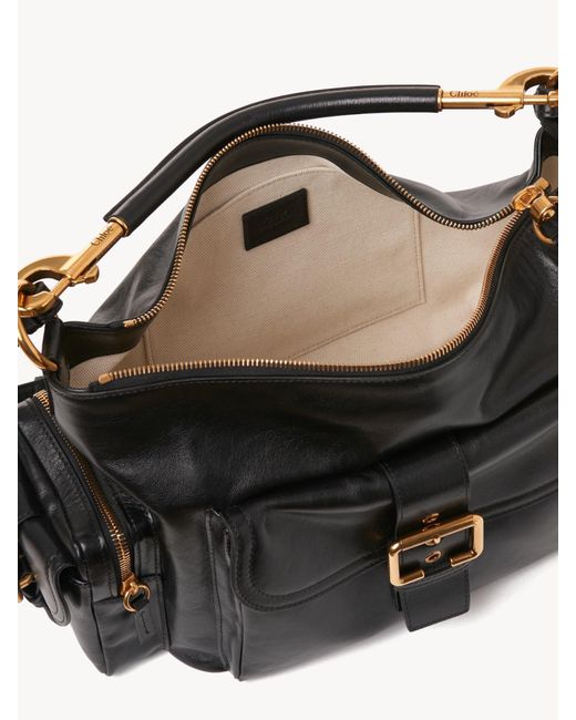 Chloé Black Chloé Camera Zipped Tote Bag