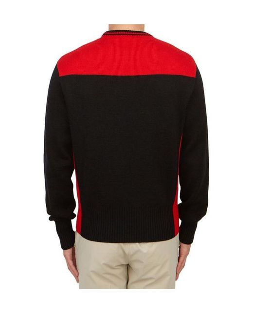 Ferragamo Black Crew Neck Knitwear for men