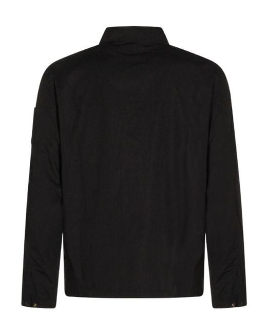 C P Company Black Lens Pocket Shirt for men