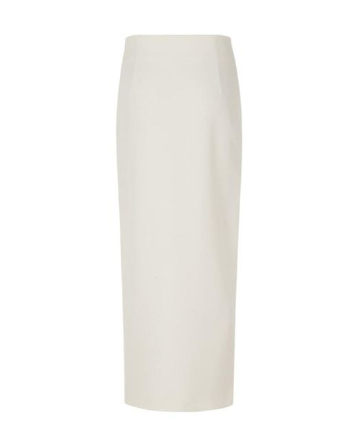 FEDERICA TOSI White Slit Skirt