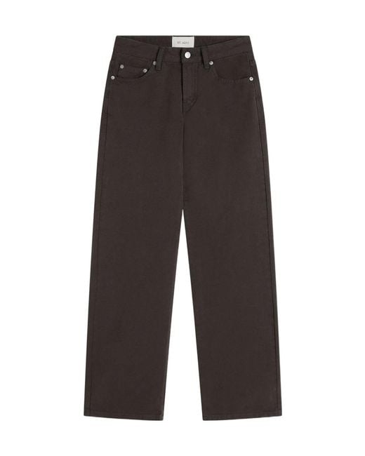 St. Agni Gray Belt Loop Jeans