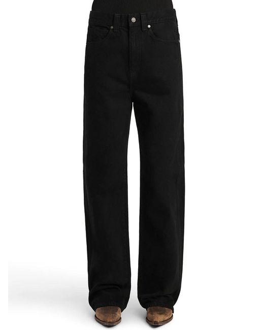Khaite Black Bonnie' Jeans
