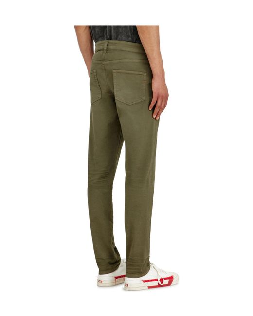 DIESEL Green D-Strukt Jeans for men
