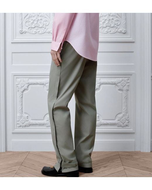Dior Gray Track Pants for men