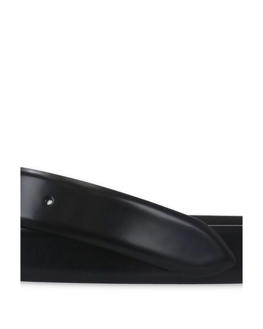 Orciani White Leather Belt for men