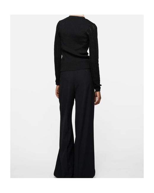 Acne Black Button Knitted Cardigan