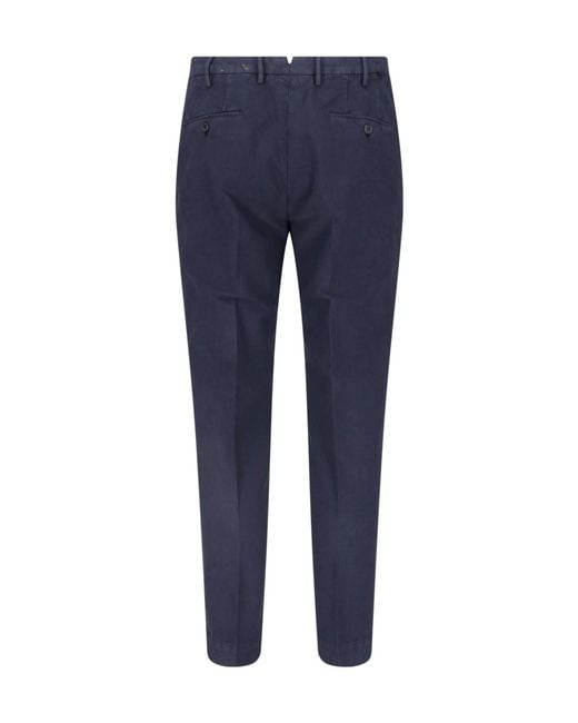Incotex Blue Slim Fit Pants for men